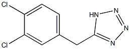 5-[(3,4-dichlorophenyl)methyl]-1H-1,2,3,4-tetrazole 结构式