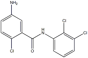 5-amino-2-chloro-N-(2,3-dichlorophenyl)benzamide 结构式