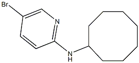 5-bromo-N-cyclooctylpyridin-2-amine 结构式