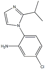 5-chloro-2-[2-(propan-2-yl)-1H-imidazol-1-yl]aniline 结构式