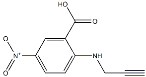 5-nitro-2-(prop-2-yn-1-ylamino)benzoic acid 结构式