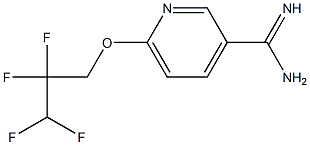 6-(2,2,3,3-tetrafluoropropoxy)pyridine-3-carboximidamide 结构式