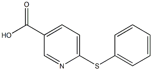 6-(phenylsulfanyl)pyridine-3-carboxylic acid 结构式