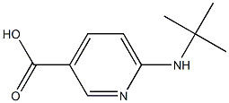 6-(tert-butylamino)pyridine-3-carboxylic acid 结构式