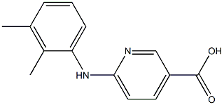 6-[(2,3-dimethylphenyl)amino]pyridine-3-carboxylic acid 结构式