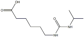 6-[(propan-2-ylcarbamoyl)amino]hexanoic acid 结构式