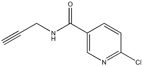 6-chloro-N-prop-2-ynylnicotinamide 结构式
