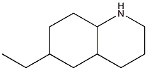 6-ethyldecahydroquinoline 结构式