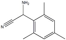 amino(mesityl)acetonitrile 结构式