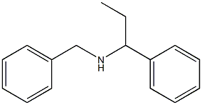 benzyl(1-phenylpropyl)amine 结构式