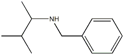 benzyl(3-methylbutan-2-yl)amine 结构式