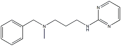 benzyl(methyl)[3-(pyrimidin-2-ylamino)propyl]amine 结构式