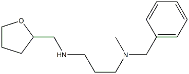 benzyl(methyl){3-[(oxolan-2-ylmethyl)amino]propyl}amine 结构式