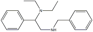 benzyl[2-(diethylamino)-2-phenylethyl]amine 结构式
