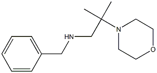 benzyl[2-methyl-2-(morpholin-4-yl)propyl]amine 结构式