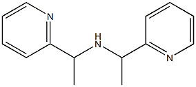 bis[1-(pyridin-2-yl)ethyl]amine 结构式