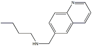 butyl(quinolin-6-ylmethyl)amine 结构式