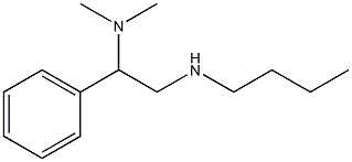 butyl[2-(dimethylamino)-2-phenylethyl]amine 结构式