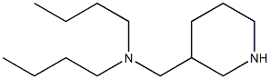 dibutyl(piperidin-3-ylmethyl)amine 结构式