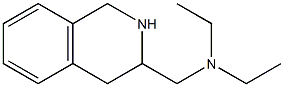 diethyl(1,2,3,4-tetrahydroisoquinolin-3-ylmethyl)amine 结构式