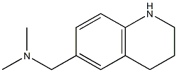 dimethyl(1,2,3,4-tetrahydroquinolin-6-ylmethyl)amine 结构式