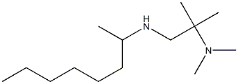 dimethyl[2-methyl-1-(octan-2-ylamino)propan-2-yl]amine 结构式