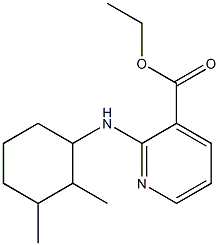 ethyl 2-[(2,3-dimethylcyclohexyl)amino]pyridine-3-carboxylate 结构式