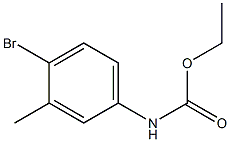 ethyl 4-bromo-3-methylphenylcarbamate 结构式