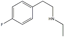 ethyl[2-(4-fluorophenyl)ethyl]amine 结构式