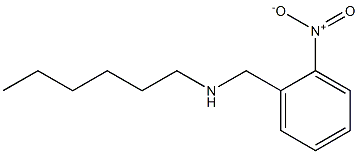 hexyl[(2-nitrophenyl)methyl]amine 结构式