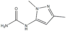 N-(1,3-dimethyl-1H-pyrazol-5-yl)urea 结构式