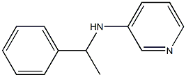 N-(1-phenylethyl)pyridin-3-amine 结构式