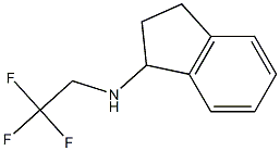 N-(2,2,2-trifluoroethyl)indan-1-amine 结构式