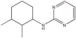 N-(2,3-dimethylcyclohexyl)pyrimidin-2-amine 结构式