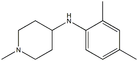 N-(2,4-dimethylphenyl)-1-methylpiperidin-4-amine 结构式