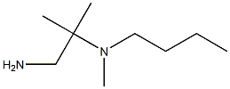 N-(2-amino-1,1-dimethylethyl)-N-butyl-N-methylamine 结构式