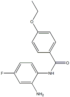 N-(2-amino-4-fluorophenyl)-4-ethoxybenzamide 结构式