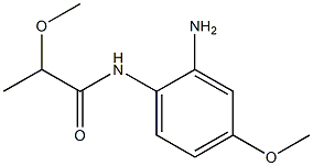 N-(2-amino-4-methoxyphenyl)-2-methoxypropanamide 结构式