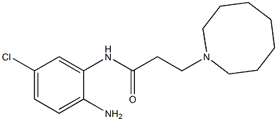 N-(2-amino-5-chlorophenyl)-3-(azocan-1-yl)propanamide 结构式