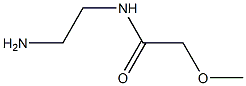 N-(2-aminoethyl)-2-methoxyacetamide 结构式