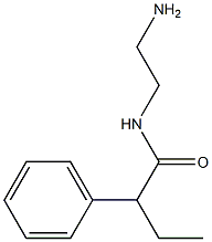 N-(2-aminoethyl)-2-phenylbutanamide 结构式