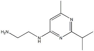 N-(2-aminoethyl)-N-(2-isopropyl-6-methylpyrimidin-4-yl)amine 结构式