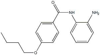 N-(2-aminophenyl)-4-butoxybenzamide 结构式