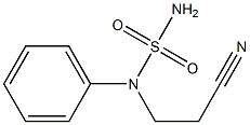N-(2-cyanoethyl)-N-phenylsulfamide 结构式