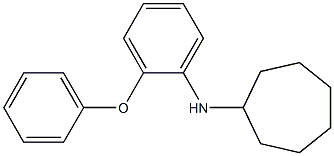 N-(2-phenoxyphenyl)cycloheptanamine 结构式