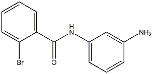 N-(3-aminophenyl)-2-bromobenzamide 结构式