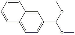 2-Naphthalenecarbaldehyde dimethyl acetal 结构式