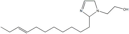 2-(8-Undecenyl)-3-imidazoline-1-ethanol 结构式