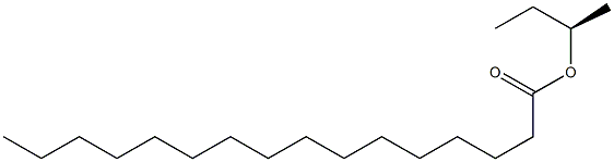 (-)-Palmitic acid (R)-sec-butyl ester 结构式