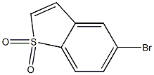 5-Bromobenzo[b]thiophene 1,1-dioxide 结构式